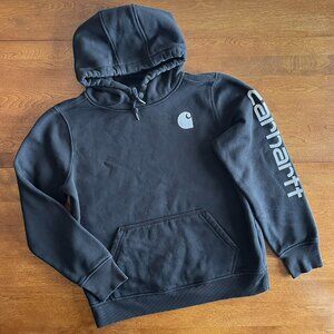 Carhartt back logo hoodie M 8-10